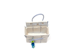 
                
                    Load image into Gallery viewer, Bombon Tote Mini Bone / Navy
                
            